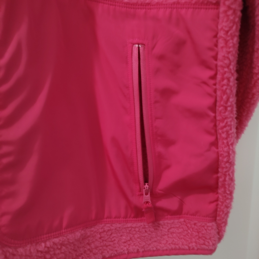 Talbots Vibrant Pink Fleece Jacket - Picture 5 of 8